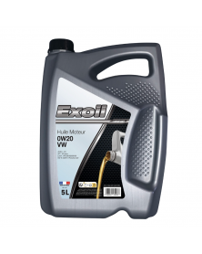Huile moteur, 0W20, VW C5, 5L - EXOIL | Mongrossisteauto.com