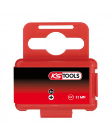 Boîte de 5 embouts TORSIONPOWER, L.25mm, ¼”, PH1 - Kstools | Mongrossisteauto.com