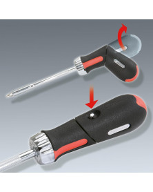 Tournevis à cliquet, ¼”, poignée revolver - Kstools | Mongrossisteauto.com