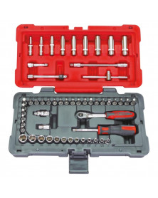 Coffret douilles et accessoires ULTIMATE, ¼”, 54pcs - Kstools | Mongrossisteauto.com