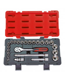 Coffret douilles et accessoires ULTIMATE, ½”, 24pcs - Kstools | Mongrossisteauto.com