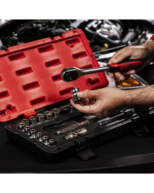 Coffret douilles et accessoires ULTIMATE, ½”, 24pcs - Kstools | Mongrossisteauto.com