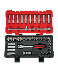 Coffret douilles et accessoires ULTIMATE, ½”, 39pcs - Kstools | Mongrossisteauto.com