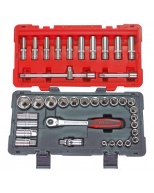 Coffret douilles et accessoires ULTIMATE, ½", 39pcs - Kstools | Mongrossisteauto.com