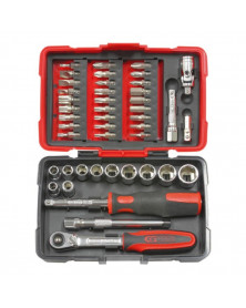 Coffret douilles et accessoires ULTIMATE, 1/4”, 44pcs - Kstools | Mongrossisteauto.com