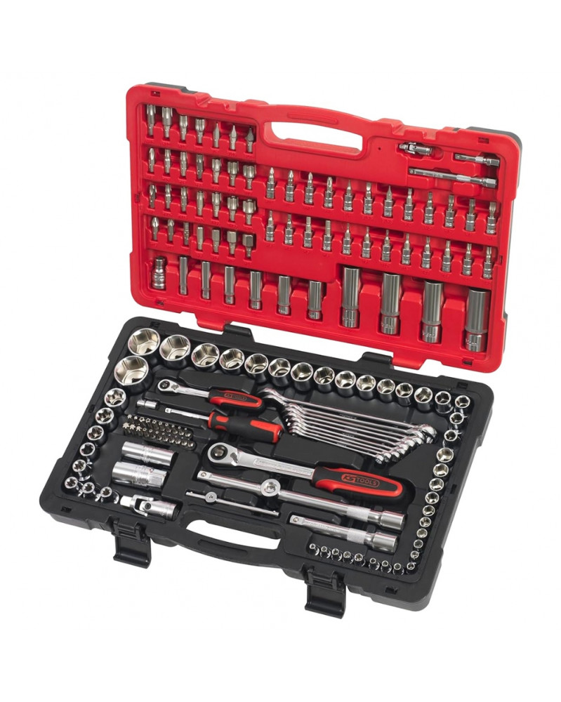 Coffret douilles et accessoires ULTIMATE, 1/4”-1/2", 151pcs - Kstools | Mongrossisteauto.com