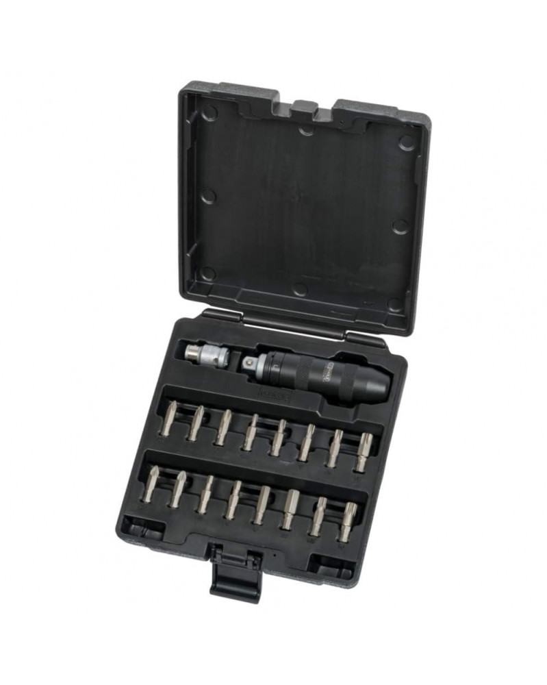 Tournevis à frapper ½”, avec embouts, 18pcs - Kstools | Mongrossisteauto.com Tournevis à frapper ½”, avec embouts, 18pcs - Kstools | Mongrossisteauto.com