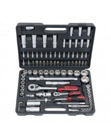 Coffret à douilles, F6 1/4" - 1/2", chromemat (911.0694) - KS Tools | Mongrossisteauto.com