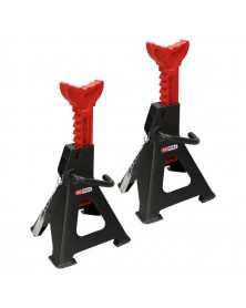 Chandelles à crémaillère x2 - KS TOOLS | Mongrossisteauto.com
