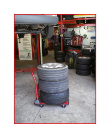 Chariot de manutention charge lourde pliable (800.0015) KS TOOLS | Mongrossisteauto.com