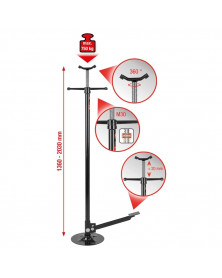 Etai télescopique à pédale - KSTOOLS |Mongrossisteauto.com