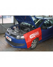 Tablier protection aimanté 1000x640mm - KS TOOLS | Mongrossisteauto.com