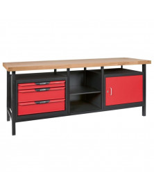 Etabli d'atelier professionnel (865.0210) KS TOOLS | Mongrossisteauto.com
