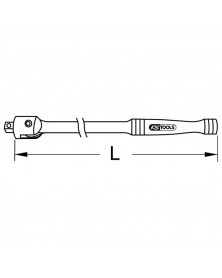 Poignée articulées longues 1/2 (L.600mm) - KSTOOLS | Mongrossisteauto.com