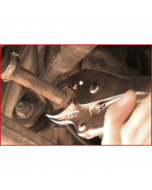 Pince étau, à mâchoire large, 9"- KS TOOLS | Mongrossisteauto.com
