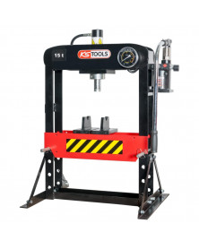 Presse hydraulique d'établi 15 tonnes (160.0112) - KS TOOLS