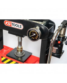 Presse hydraulique d'établi 15 tonnes KS TOOLS | Mongrossisteauto.com
