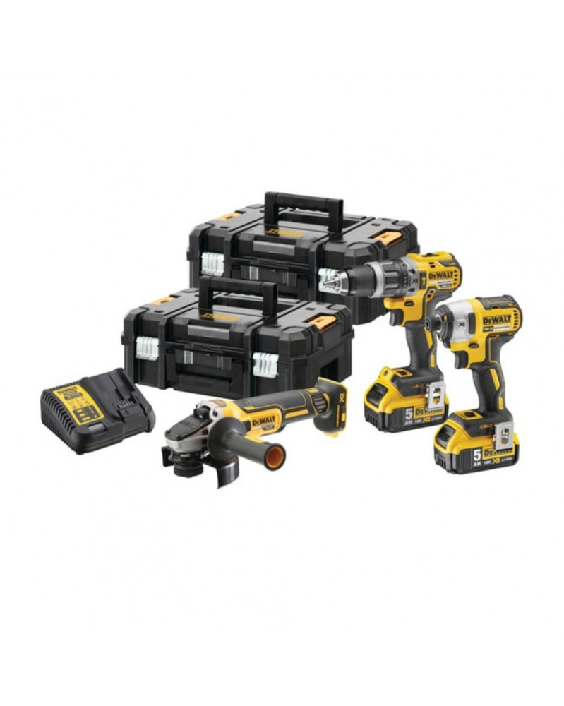 Kit outils, XR 18V 5 Ah Li-ion brushless, DEWALT | Mongrossisteauto.com