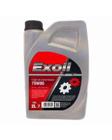 Huile de transmission 75W80, 2L - Exoil | Mongrossisteauto.com