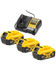 Pack batteries, 3 XR 18V, 5ah Li-Ion, Dewalt | Mongrossisteauto.com