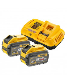 Pack 2 batteries XR FLEXVOLT 18V/54V 12ah/4ah, chargeur rapide - Dewalt | Mongrossisteauto.com