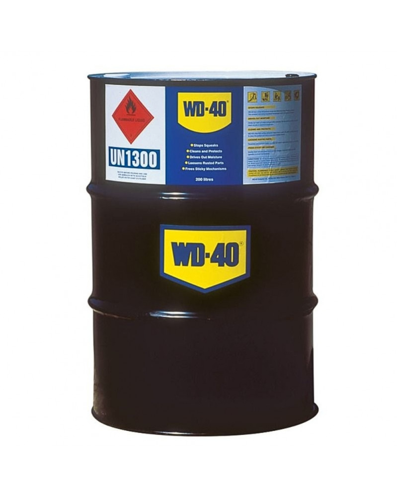 Degrippant, lubrifiant, multifonction, Fût 200L - WD40 | Mongrossisteauto.com