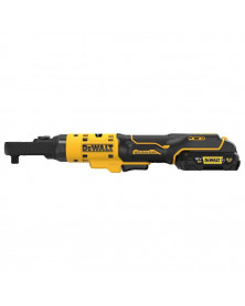 Clé à cliquet, sans fil, XR, 12V, ¼”, ⅜”, HEX ¼”, 3ah - Dewalt | Mongrossisteauto.com