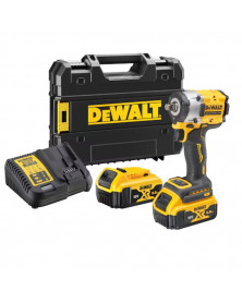 Boulonneuse a choc, ½” XR 18V 5AH Li-Ion, brushless, DEWALT