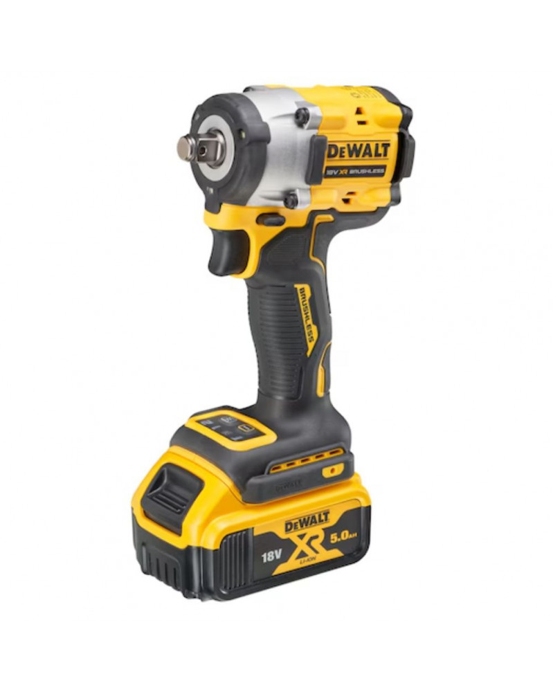 Boulonneuse a choc, ½” XR 18V 5AH Li-Ion, brushless, DEWALT | Mongrossisteauto.com
