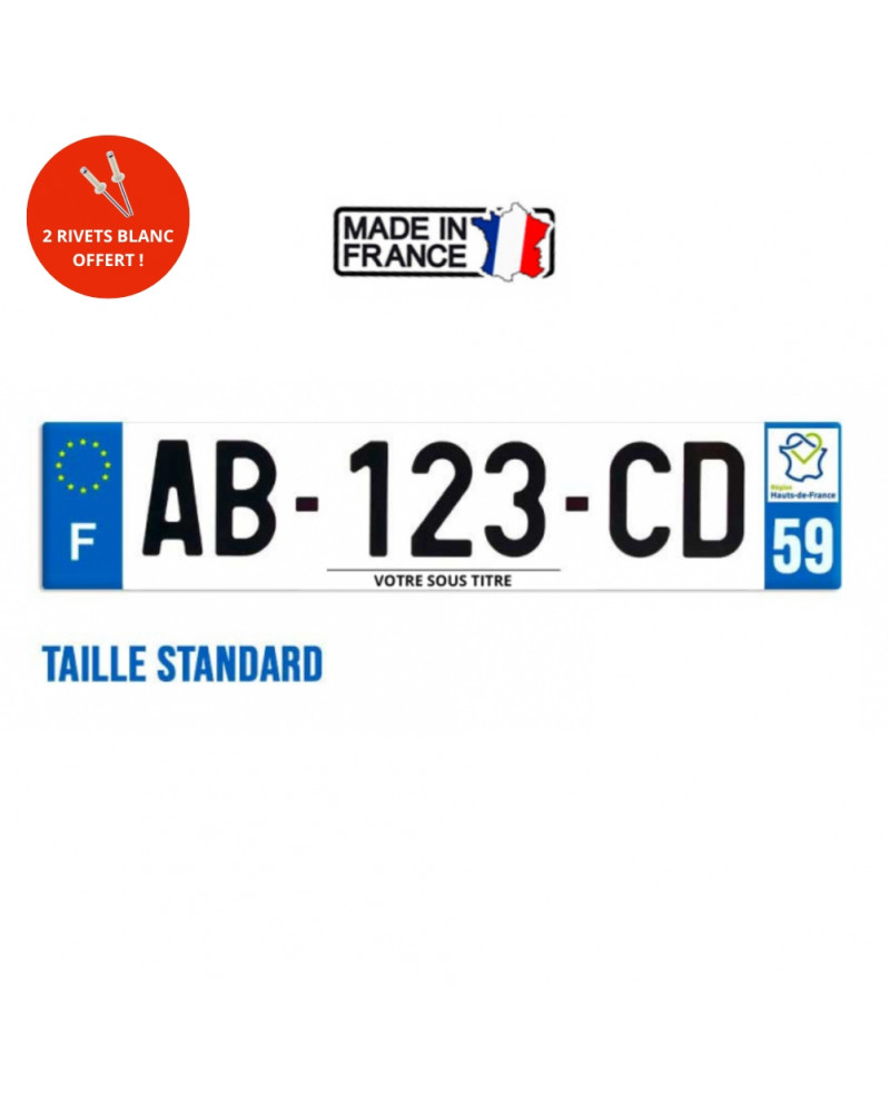Plaque immatriculation, voiture | Mongrossisteauto.com