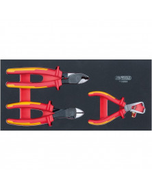 Module 1/3, pince isolée 1000V, 3pcs - Kstools | Mongrossisteauto.com