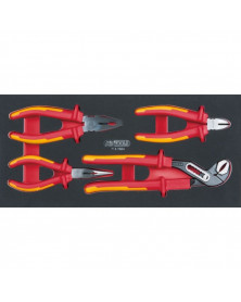 Module ⅓, pince isolée, 1000V, 4pcs - Kstools | Mongrossisteauto.com