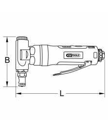 Grignoteuse pneumatique, (515.3050) - KS Tools | Mongrossisteauto.com