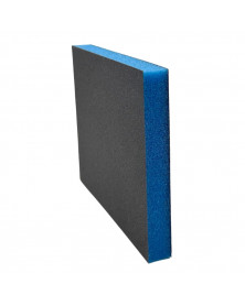 Éponge abrasive, double face, bleu, x100 - Dialann | Mongrossisteauto.com