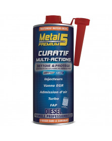 Décrassant moteur diesel, multi-actions, 1L - Metal 5 | Mongrossisteauto.com
