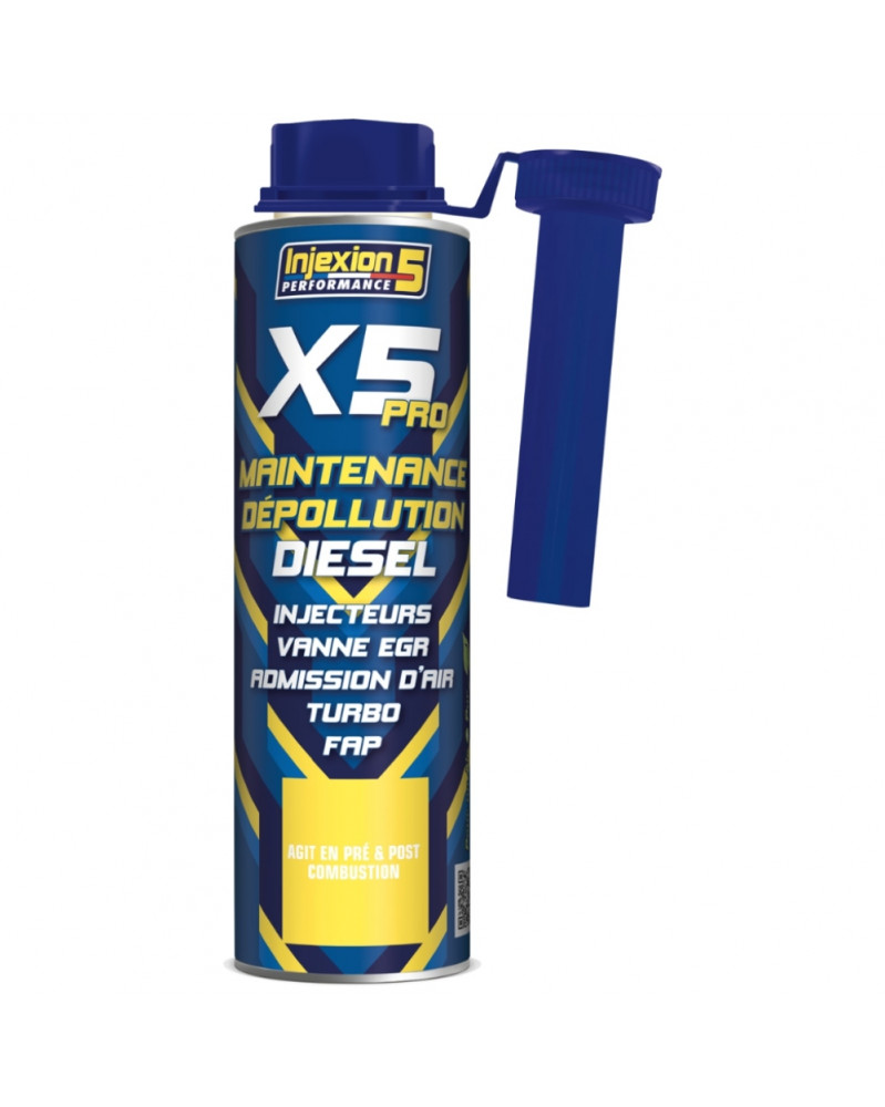 Additif anti pollution, diesel, 300ml - Injexion 5 | Mongrossisteauto.com