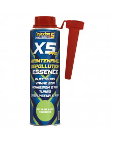 Additif anti pollution, essence, 300ml - Injexion 5 | Mongrossisteauto.com