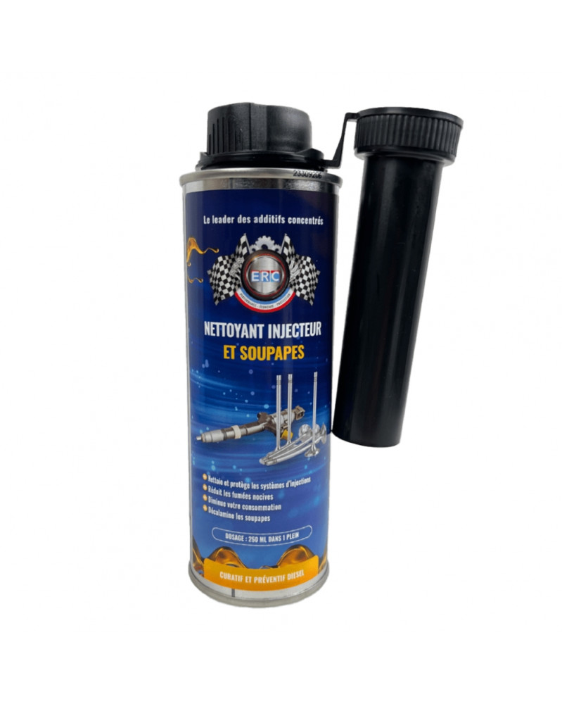 Nettoyant injecteurs, soupapes, diesel, 250ml - ERC | Mongrossisteauto.com
