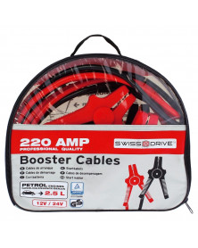 Câbles de démarrage cuivre 18mm² 3m - Car + | Mongrossisteauto.com