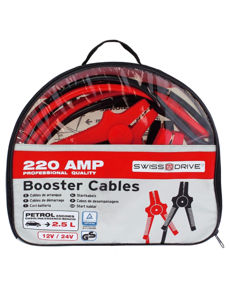 Câbles de démarrage cuivre 18mm² 3m - Car + | Mongrossisteauto.com