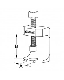 Extracteur bras essuie glace (700.1198) - Kstools | Mongrossisteauto.com