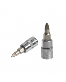 Douille tournevis, ULTIMATE POZIDRIV®, 1/4'', L.37 mm, PZ1 (922.1477) - KS TOOLS | Mongrossisteauto.com