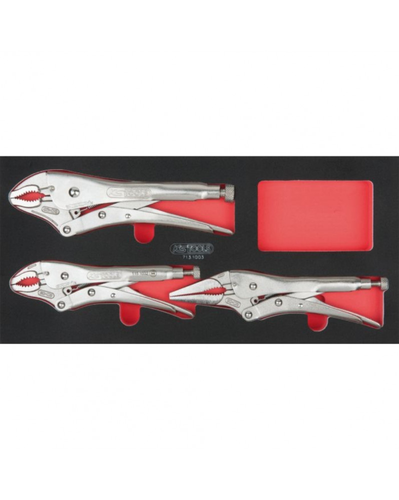 Pince étau, GRIPfix Xtreme, 3pcs - Kstools | Mongrosssiteauto.com