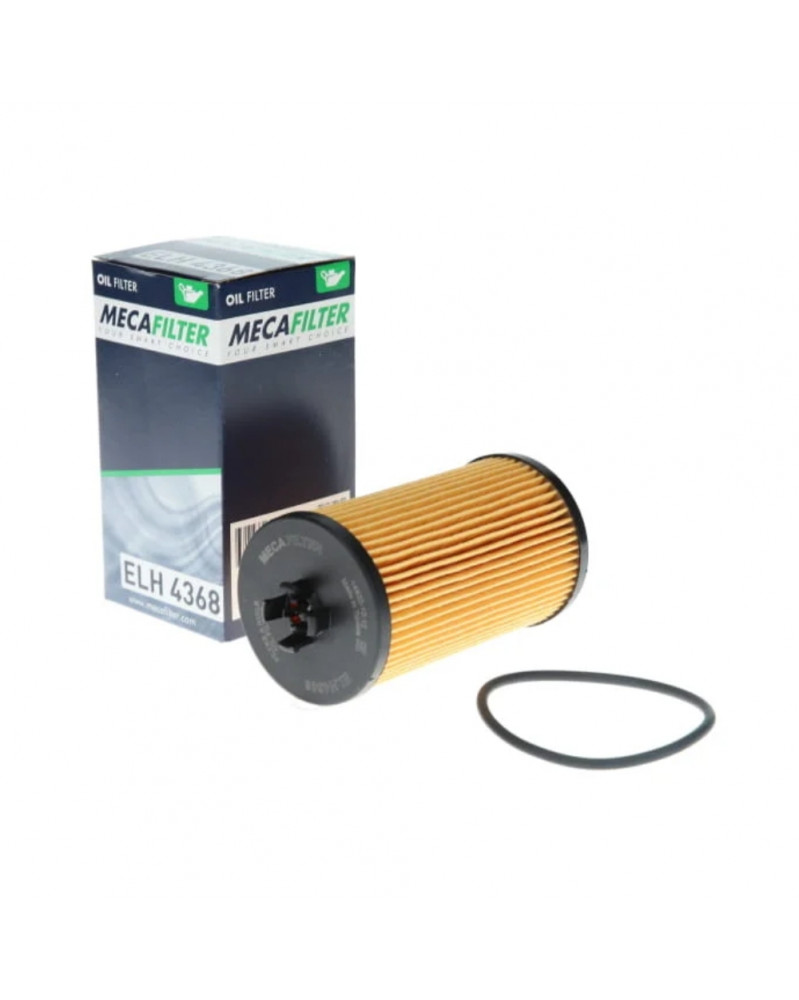 Filtre à huile MECAFILTER ELH4368 adaptable FIAT OPEL | Mongrossisteauto.com