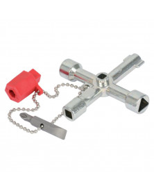 Clé universelle, armoire électrique, (130.1015) - KS Tools | Mongrossisteauto.com