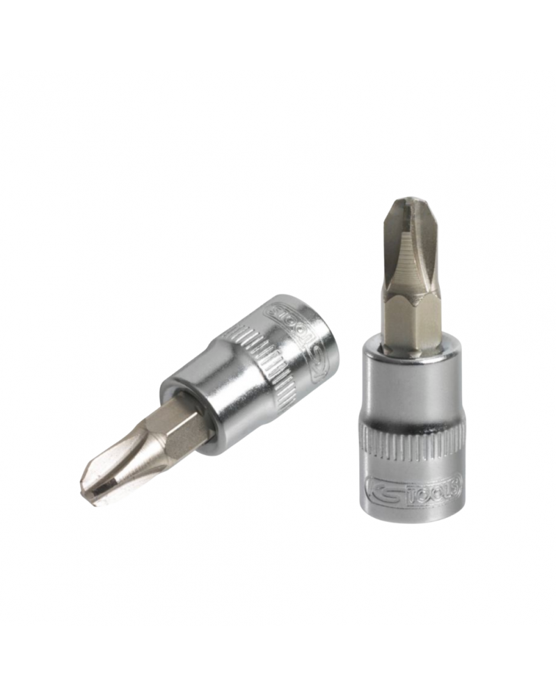 Douille tournevis, ULTIMATE PHILLIPS®, ¼”, L.37 mm, PH1 (922.1468) - KS TOOLS | Mongrossisteauto.com