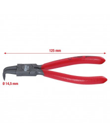 pince à circlips, intérieur coudée, 90°, L.125mm, (119.2054) - KS Tools | Mongrossisteauto.com