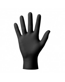 Gants nitrile, noir, taille S, x100 - Mercator | Mongrossisteauto.com