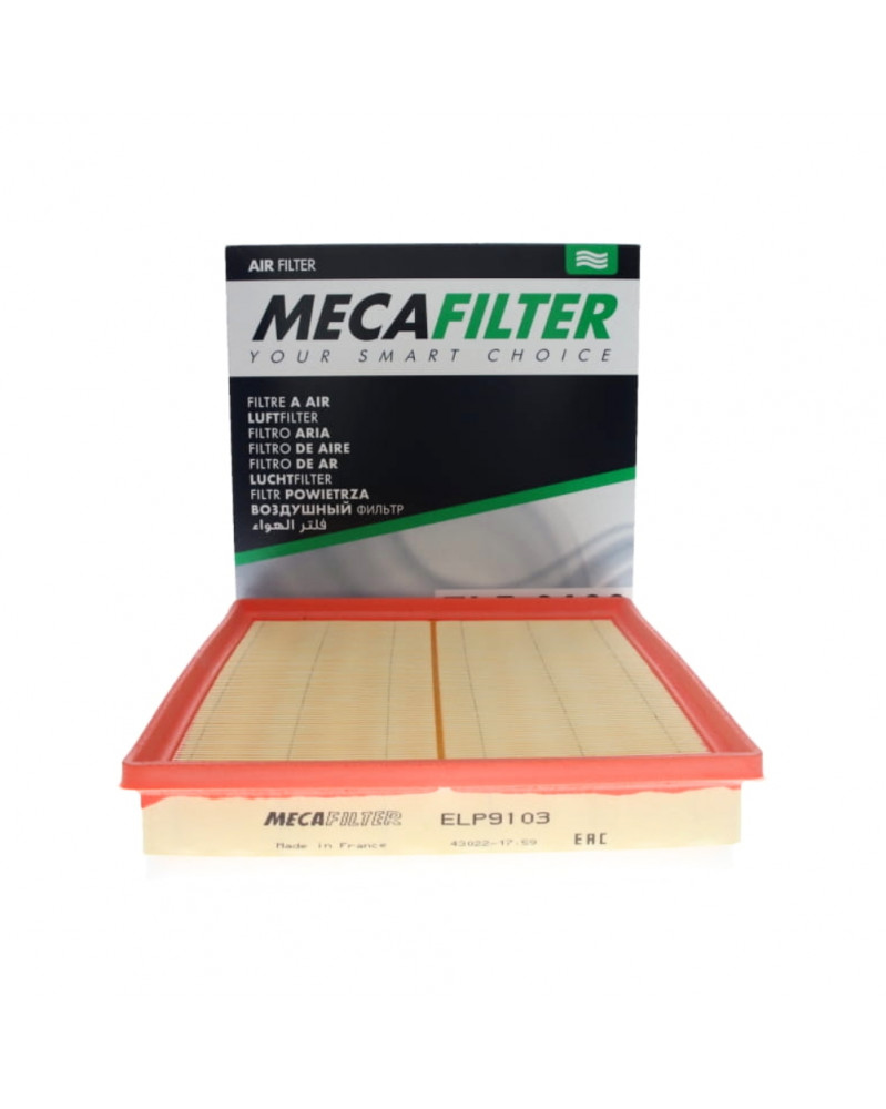 Filtre à air MECAFILTER ELP9103 adaptable PSA RENAULT | Mongrossisteauto.com