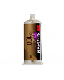 Colle structurale, epoxy, transparent, DP100 Plus, 48,5ml - 3M | Mongrossisteauto.com